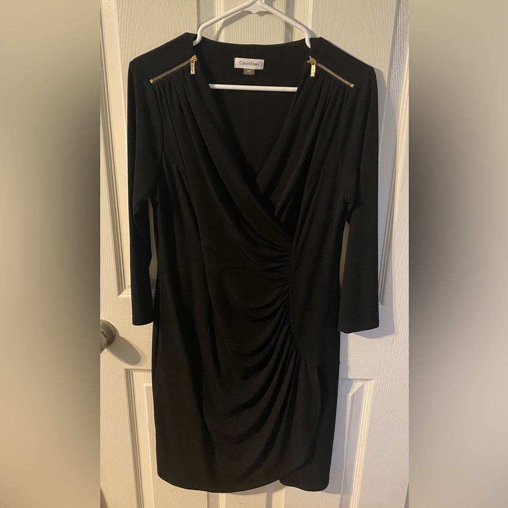Calvin Klein black size 10 dress